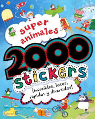 Title: Super animales, 2000 stickers, Author: Parragon