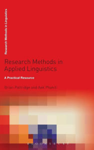 Title: Research Methods in Applied Linguistics: A Practical Resource, Author: Brian Paltridge