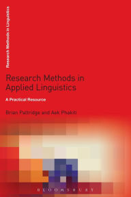 Title: Research Methods in Applied Linguistics: A Practical Resource, Author: Brian Paltridge