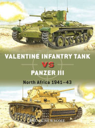 Free txt ebook download Valentine Infantry Tank vs Panzer III: North Africa 1941-43 by Bruce Newsome, Adam Hook DJVU PDF English version 9781472857279