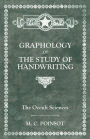 The Occult Sciences. Graphology or the Study of Handwriting