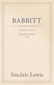 Title: Babbitt, Author: Sinclair Lewis