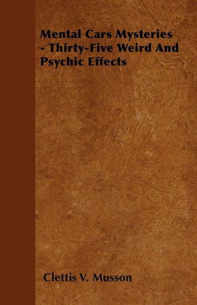 Mental Card Mysteries - Thirty-Five Weird And Psychic Effects