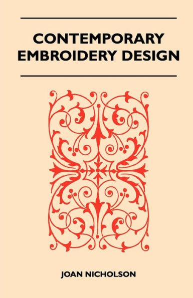 Contemporary Embroidery Design