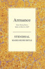 Armance - Some Scenes from a Salon in Paris in 1827