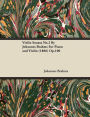 Violin Sonata No.2 By Johannes Brahms For Piano and Violin (1886) Op.100