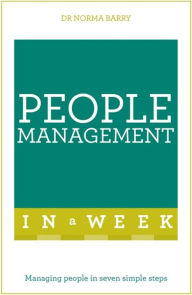 Best selling books free download People Management in a Week: Teach Yourself RTF ePub PDF by Norma Barry in English 9781473610217