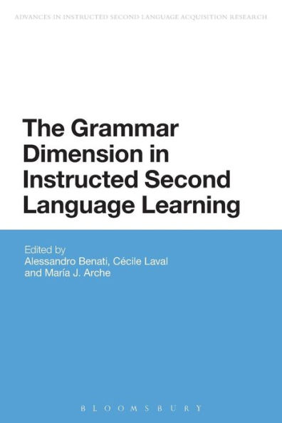 The Grammar Dimension Instructed Second Language Learning