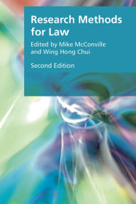 Title: Research Methods for Law, Author: Mike McConville