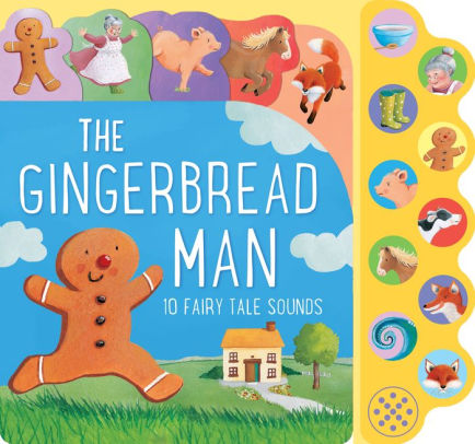 The Gingerbread Man: 10 Fairy Tale Sounds by Parragon, Board Book ...