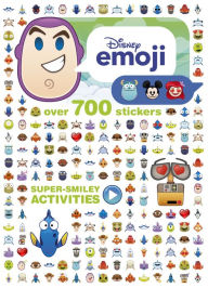 Title: Disney Pixar Emoji Super-Smiley Activities: Over 700 Stickers, Author: Parragon