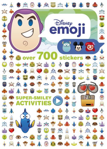 Disney Pixar Emoji Super-Smiley Activities: Over 700 Stickers