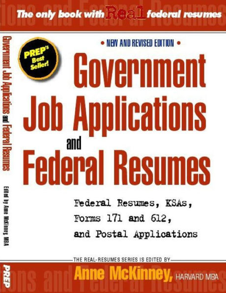 Government Job Applications and Federal Resumes