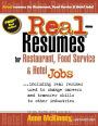 Real-Resumes for Restaurant, Food Service & Hotel Jobs