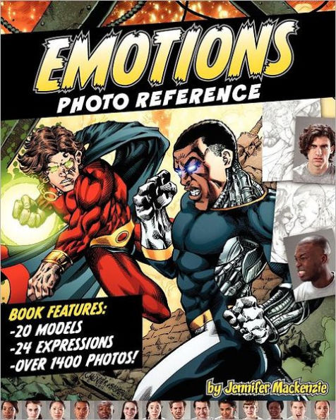 Emotions Photo Reference for Illustrators & Artists Volume 1