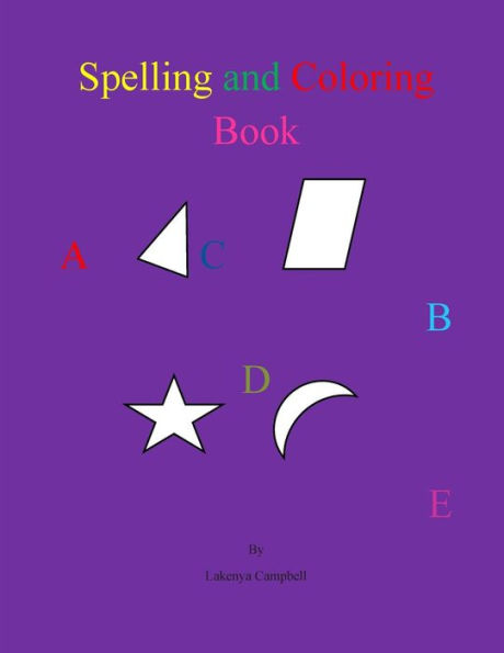 Spelling and Coloring Book