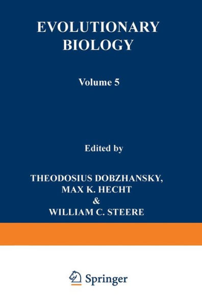 Evolutionary Biology: Volume 5