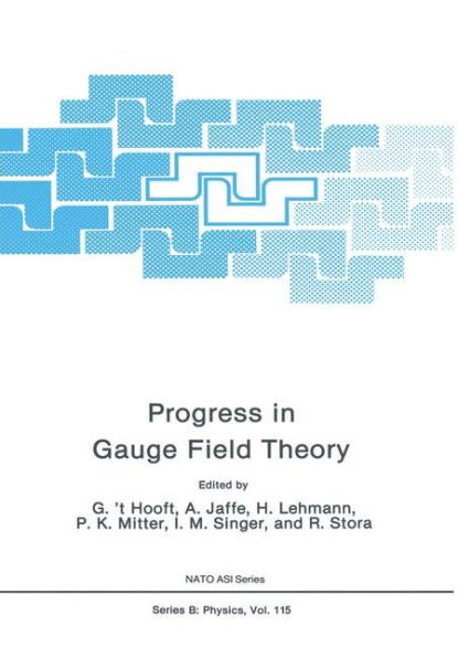 Progress in Gauge Field Theory