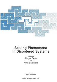 Title: Scaling Phenomena in Disordered Systems, Author: Roger Pynn