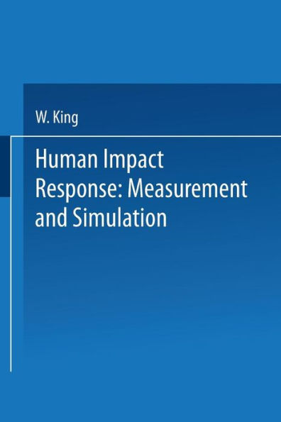 Human Impact Response: Measurement and Simulation