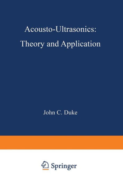 Acousto-Ultrasonics: Theory and Application