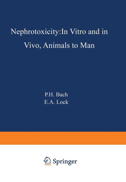 Nephrotoxicity: In Vitro to In Vivo Animals to Man