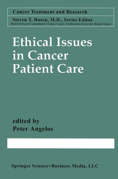 Ethical Issues in Cancer Patient Care