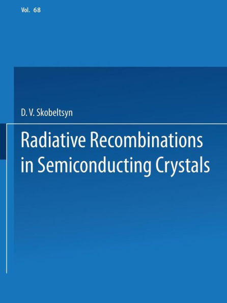 Radiative Recombination in Semiconducting Crystals