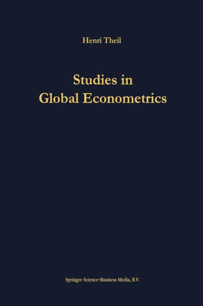 Studies in Global Econometrics