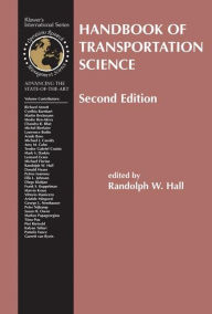 Title: Handbook of Transportation Science, Author: Randolph Hall