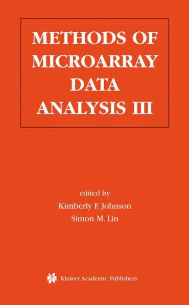 Methods of Microarray Data Analysis III: Papers from CAMDA '02