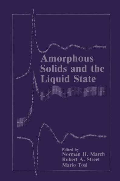 Amorphous Solids and the Liquid State