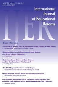 Title: IJER Vol 24-N4, Author: International Journal of Educational Reform