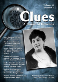 Title: Clues: A Journal of Detection, Vol. 35, No. 1 (Spring 2017), Author: Janice M. Allan