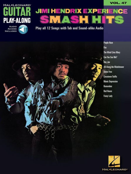 Jimi Hendrix Experience - Smash Hits Songbook: Guitar Play-Along Volume 47