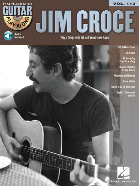 Jim Croce: Guitar Play-Along Volume 113