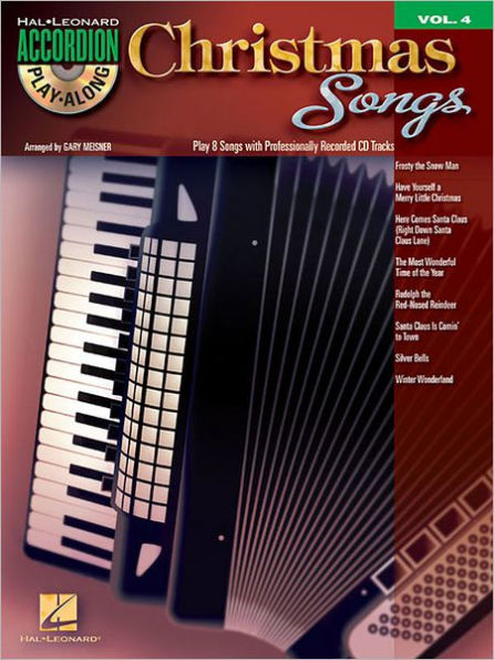 Christmas Songs: Accordion Play-Along Volume 4