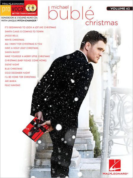 Michael Buble - Christmas: Pro Vocal Men's Edition Volume 62 Book with Two CDs