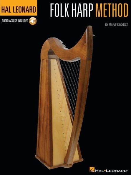 Hal Leonard Folk Harp Method Book/Online Audio