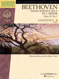 Title: Beethoven: Sonata No. 5 in C Minor, Opus 10, No. 1, Author: Ludwig van Beethoven