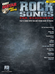 Title: Rock Songs for Beginners: Easy Guitar Play-Along Volume 9, Author: Hal Leonard Corp.
