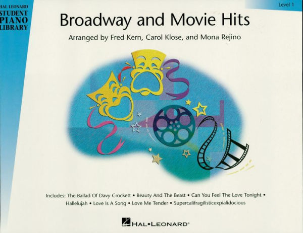 Broadway and Movie Hits - Level 1 (Songbook): Hal Leonard Student Piano Library