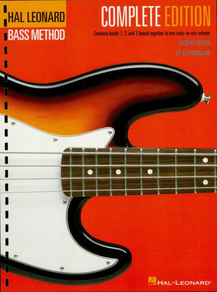 Hal Leonard Electric Bass Method - Complete Edition: Contains Books 1, 2, and 3 in One Easy-to-Use Volume