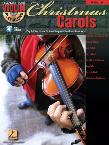 Christmas Carols (Songbook): Violin Play-Along Volume 5