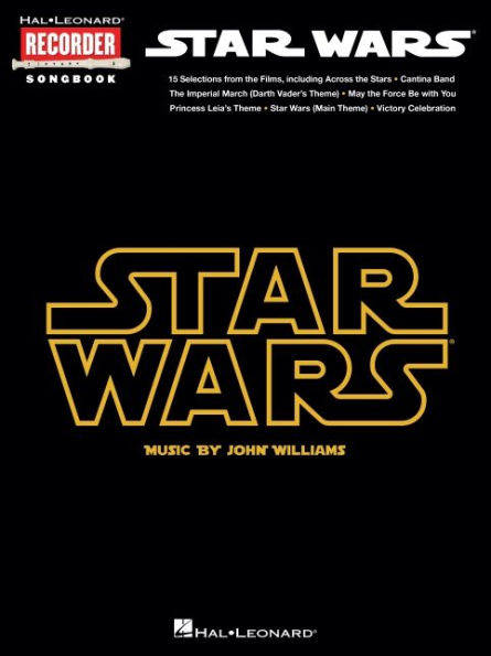 Star Wars: Hal Leonard Recorder Songbook