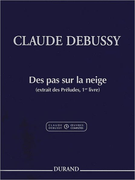 Claude Debussy - Des pas sur la neige from Preludes, Book 1: Piano