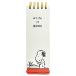 Alternative view 1 of Peanuts Reporter Notepad