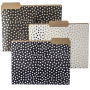 Gold Dots File Folders Set of 9