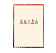 Title: Petite Trees Christmas Boxed Cards