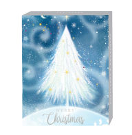 Title: Merry Christmas White Tree Christmas Boxed Cards